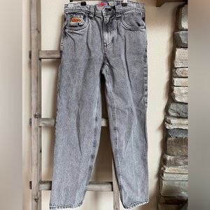 Boys size 27 baggy Empyre grey stonewash jeans